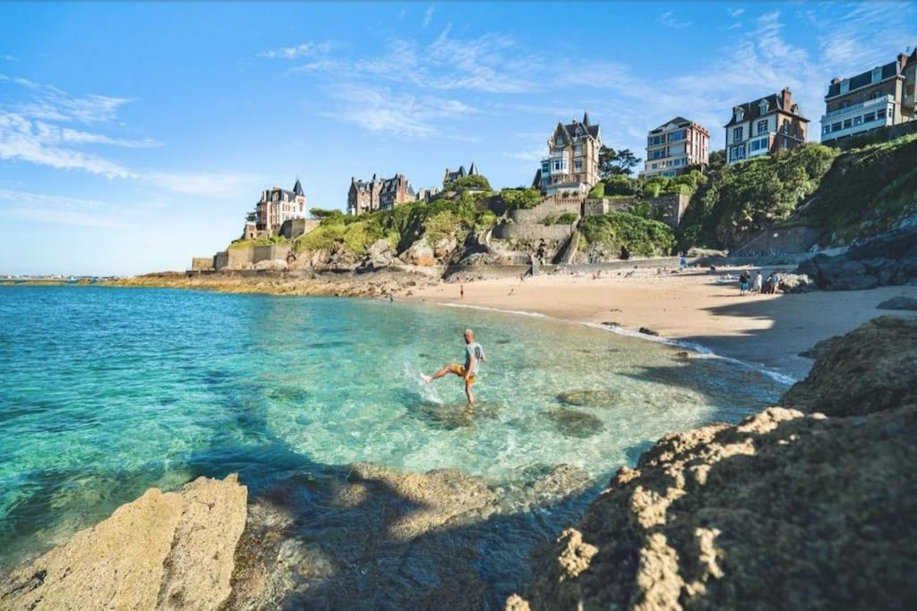 Quartier Saint-Enogat Maison De Charme Proche Des Plages Dinard Eksteriør bilde